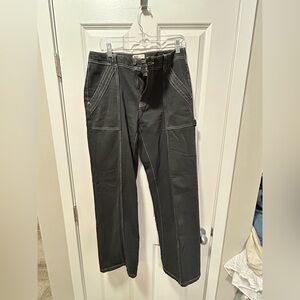 SO black cargo jeans